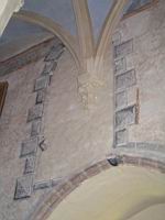 France, Isere, Cremieu, Eglise des Augustins, fresque (3)